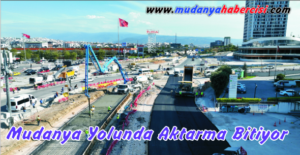 Mudanya Yolunda Aktarma Bitiyor